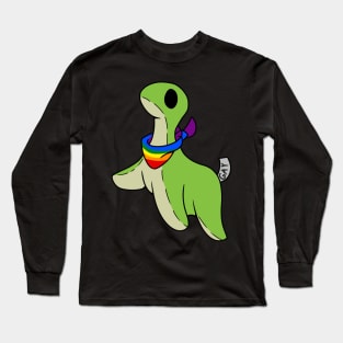 Gay pride Nessie Long Sleeve T-Shirt